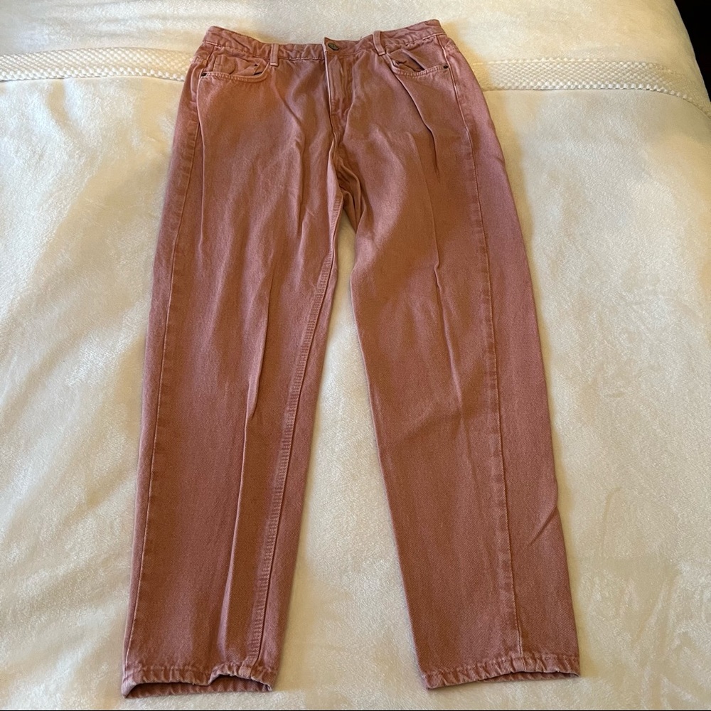 Baby Pink Zara Mom Jeans